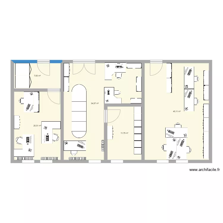 Comdo H11. Floor plan with 