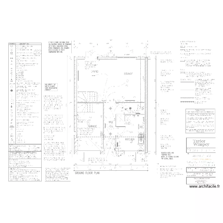 Ground Floor Plan. Floor plan with 