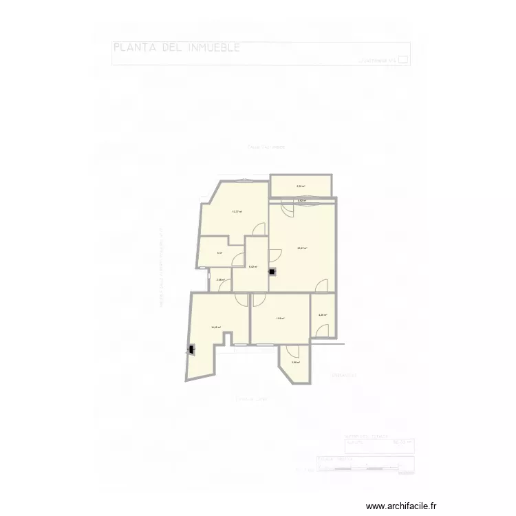gaztambide plano 1. Floor plan with 
