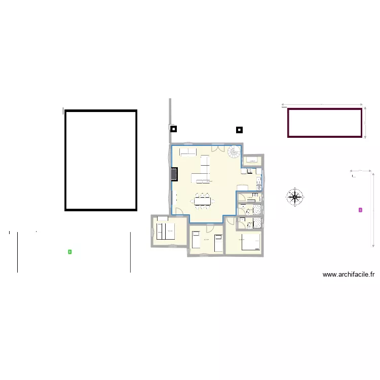 idea2. Floor plan with idea2. Floor plan with