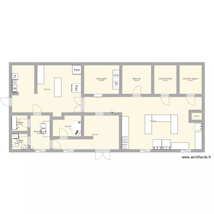 Doriane2. Floor plan with 