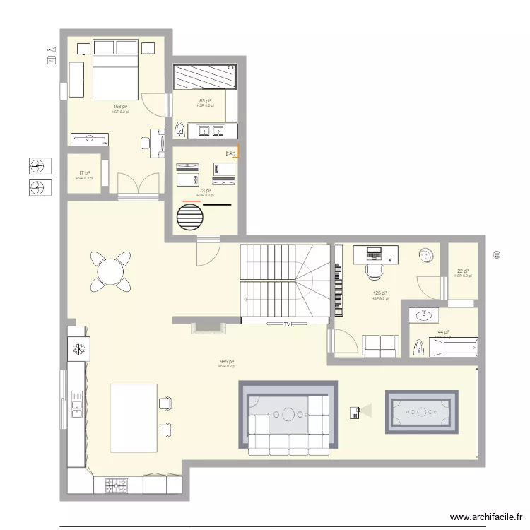11022W143TOPKSBase. Floor plan with 