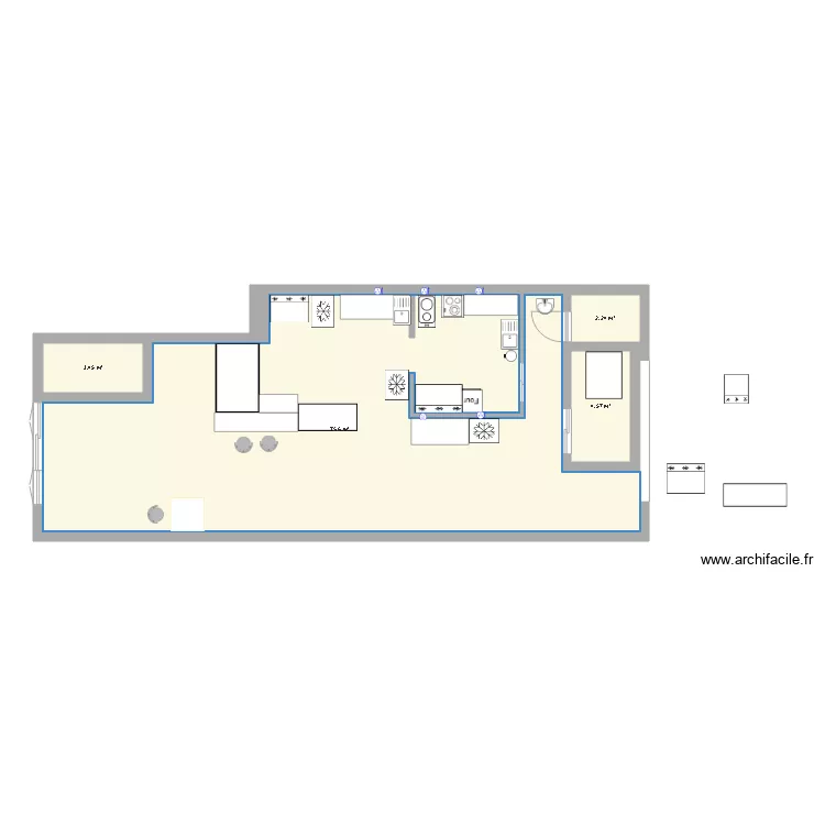 SweetSensation. Floor plan with SweetSensation. Floor plan with