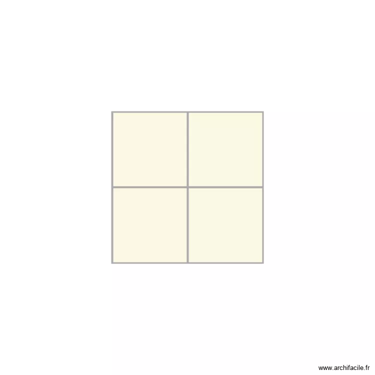 semelle. Floor plan with 