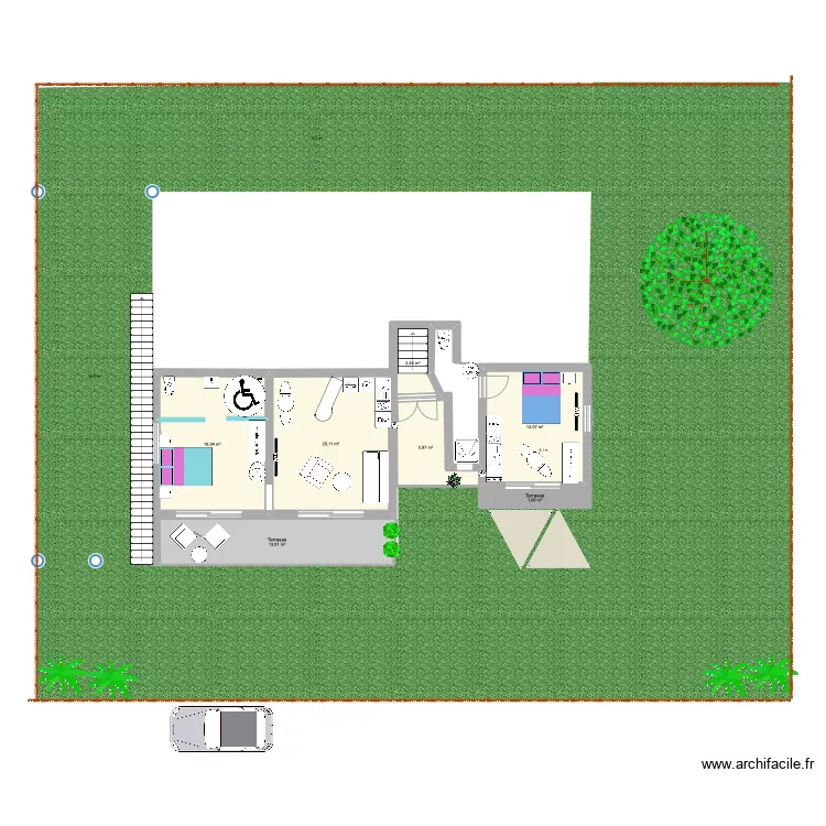 Ste Marie Idee 1 . Floor plan with 