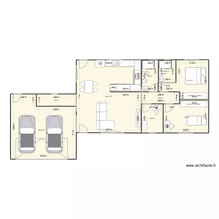 t2 Bbb. Floor plan with 9 and 129 m² t2 Bbb. Floor plan with 9 and 129 m²