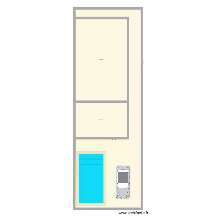 casa. Floor plan with 3  and 183 m²
