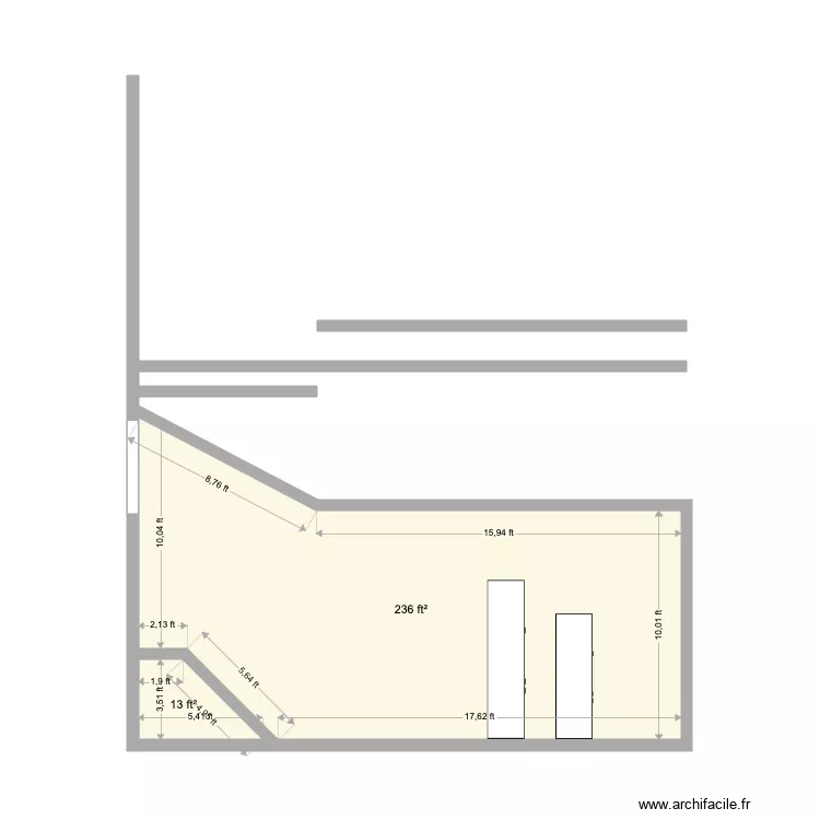 Side Building2. Floor plan with 