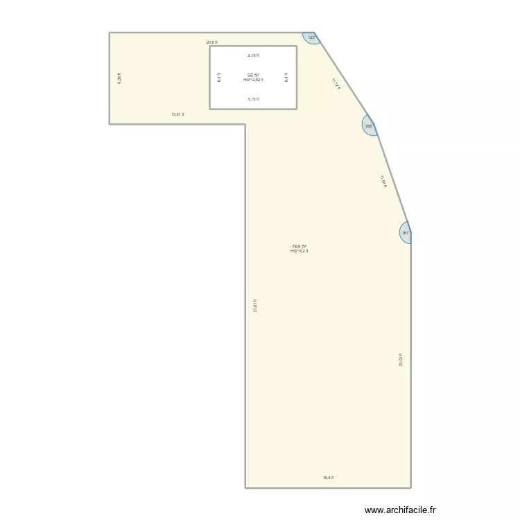 TihriProject. Floor plan with 