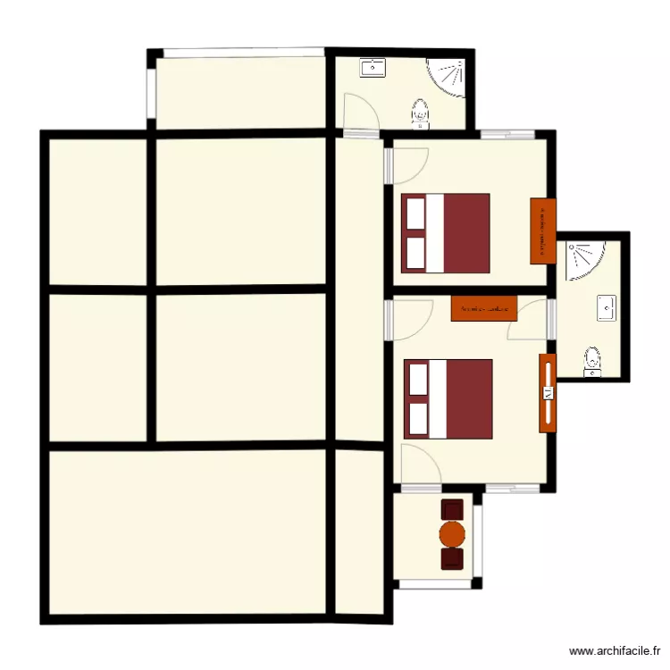prosper frame. Floor plan with 