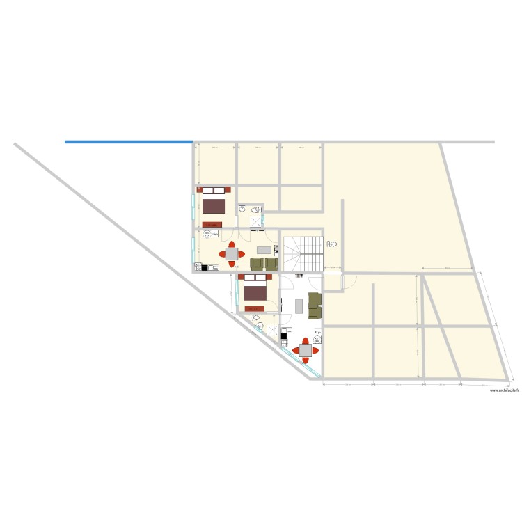 Charles appartments etages. Floor plan with 0 room and 0 m2