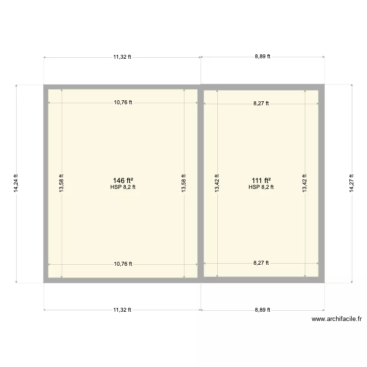 Gillem. Floor plan with 