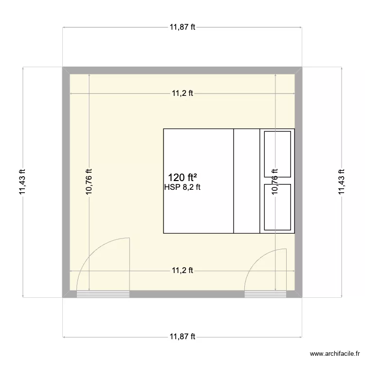 Hartford - 2nd Floor Layout QUEEN. Floor plan with 