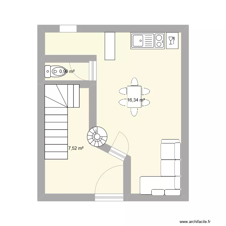 plan rdc. Floor plan with plan rdc. Floor plan with