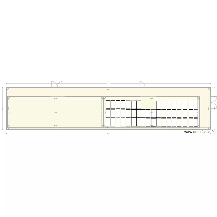 Ruff. Floor plan with 