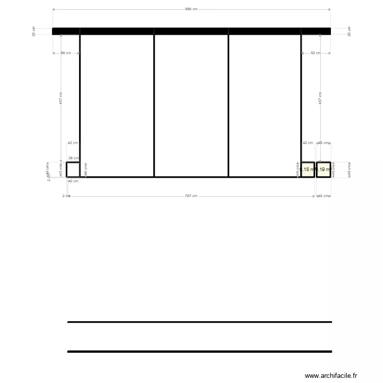 GARAJE CALLE VALENCIA-ALBAL. Floor plan with 