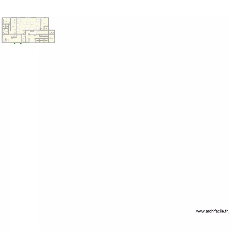 Marie Lou Riess. Floor plan with 