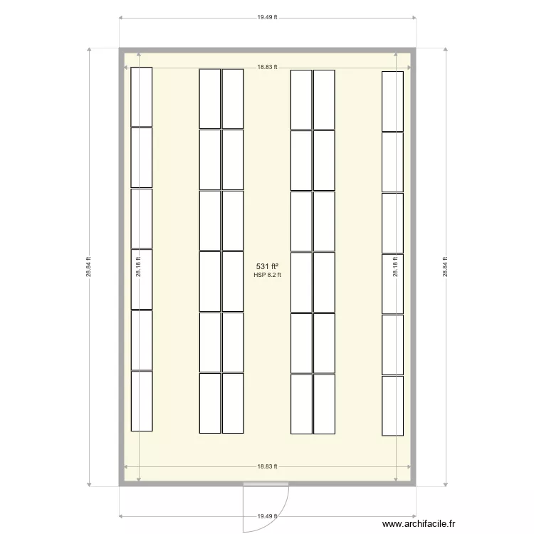 Growth. Floor plan with 