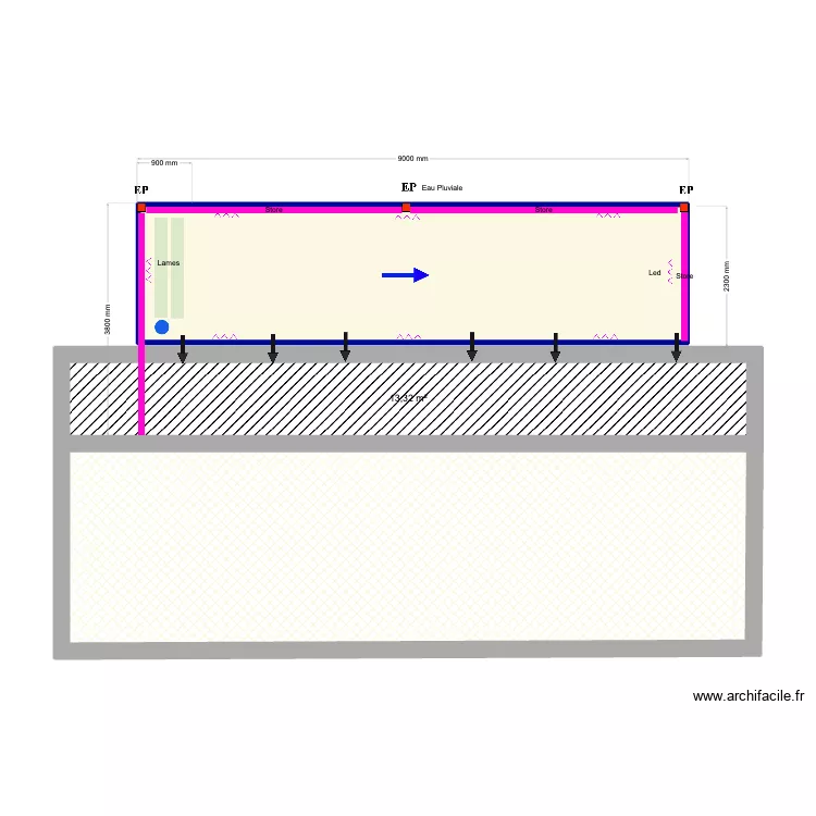 Christophe xl. Floor plan with 3 Rooms and 67 m² Christophe xl. Floor plan with 3 Rooms and 67 m²