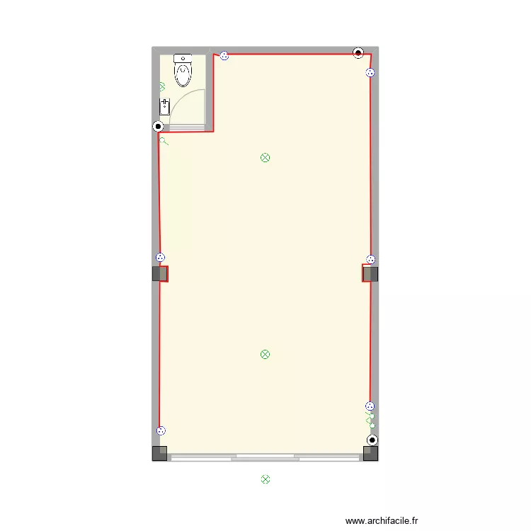  djghader elec. Floor plan with 