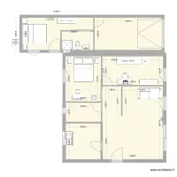 Chambre 3 + Atelier + maison