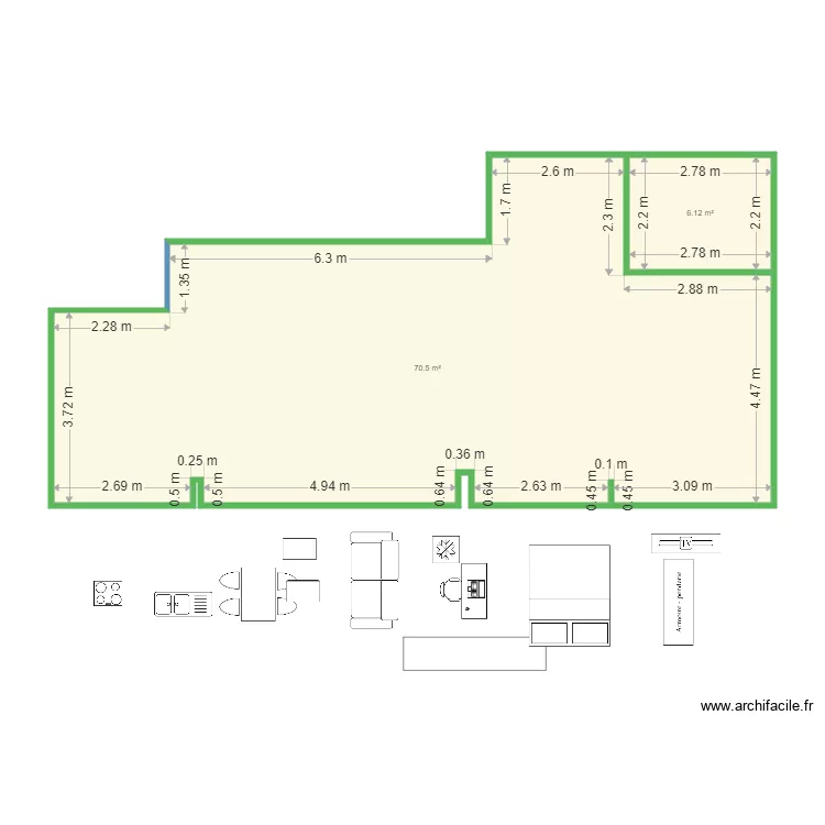 VERA. Floor plan with 
