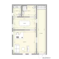 Plan edificio 2 plantas