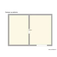 terrasse vue a&eacute;rienne