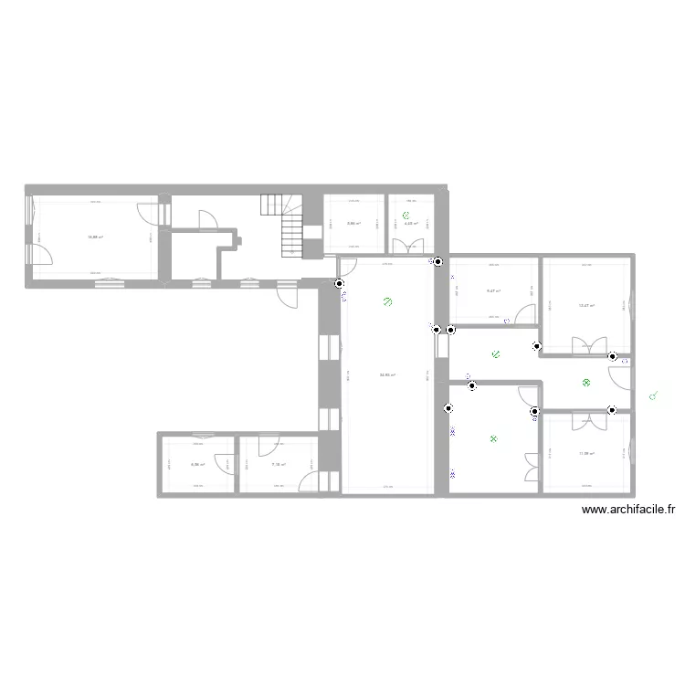 Rubielos 02. Floor plan with Rubielos 02. Floor plan with
