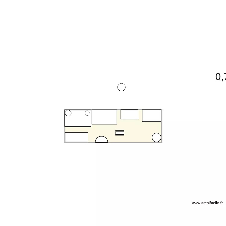 ham1. Floor plan with 
