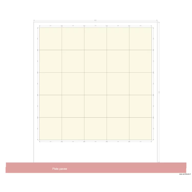 structure. Floor plan with 