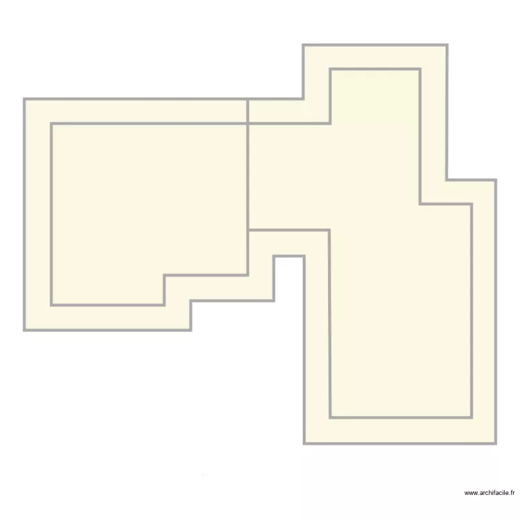 toiture frame. Floor plan with 