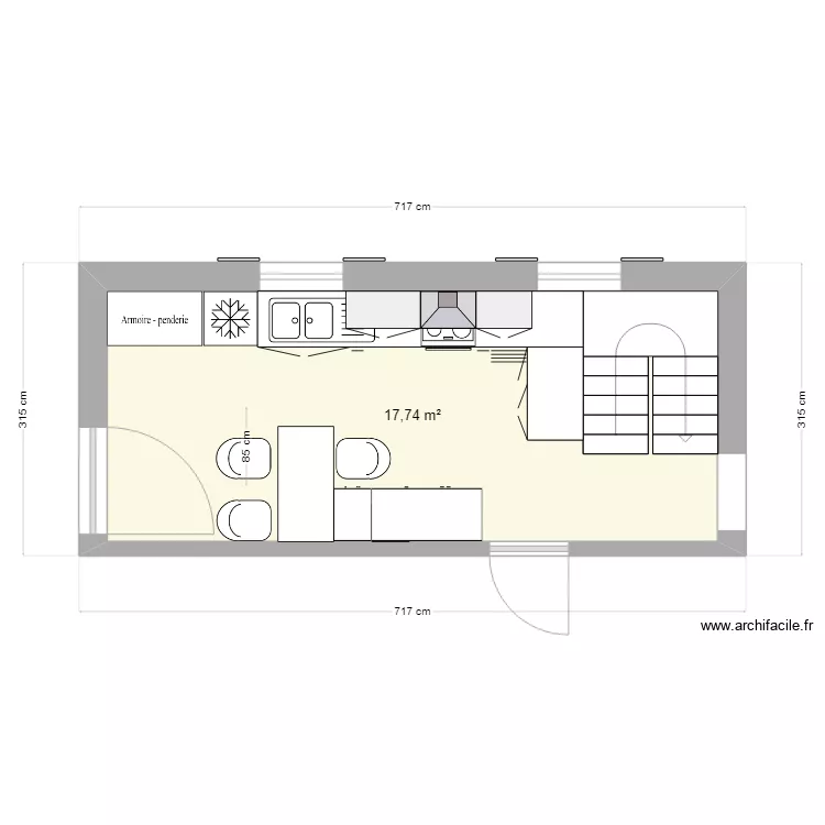 new house 2. Floor plan with 