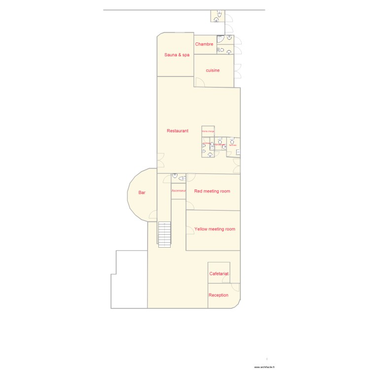 premier etage mirador. Floor plan with 0 room and 0 m2