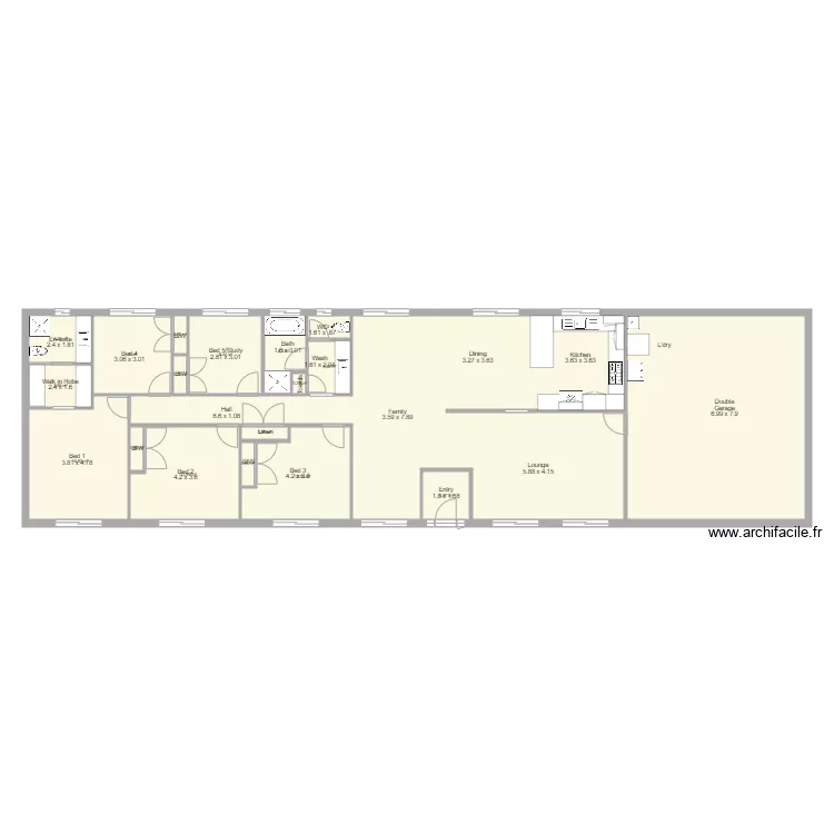 Sharon. Floor plan with 