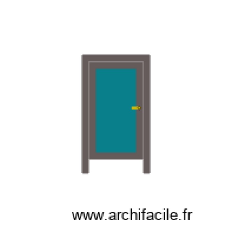 porte toilette. Floor plan with 0 room and 0 m2