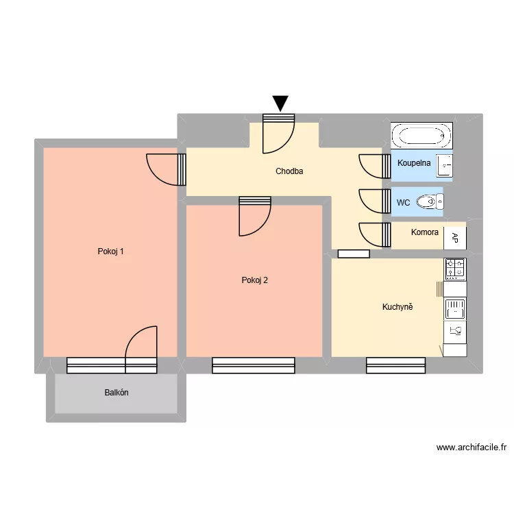 Rossenbergových 533, byt 8. Floor plan with 15 and 182 m² Rossenbergových 533, byt 8. Floor plan with 15 and 182 m²