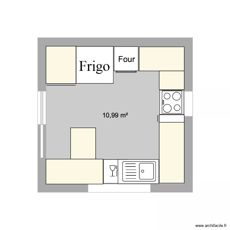 cuisine 2. Floor plan with cuisine 2. Floor plan with