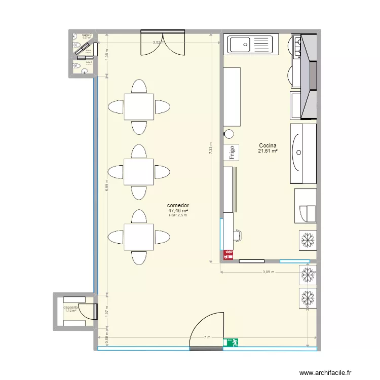 tp integrador URBANO 1. Floor plan with 