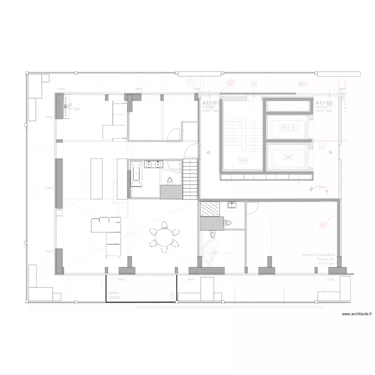 20Adown1. Floor plan with 