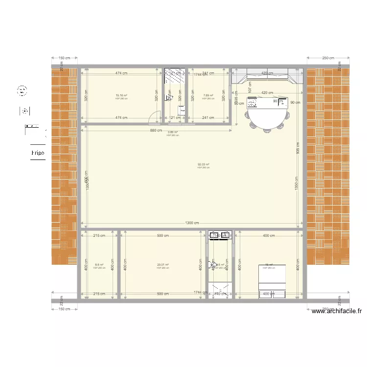 ZERANDA 3. Floor plan with 