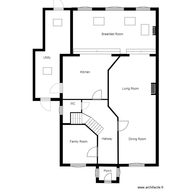 39 Stepaside Park Ground Floor2. Floor plan with 