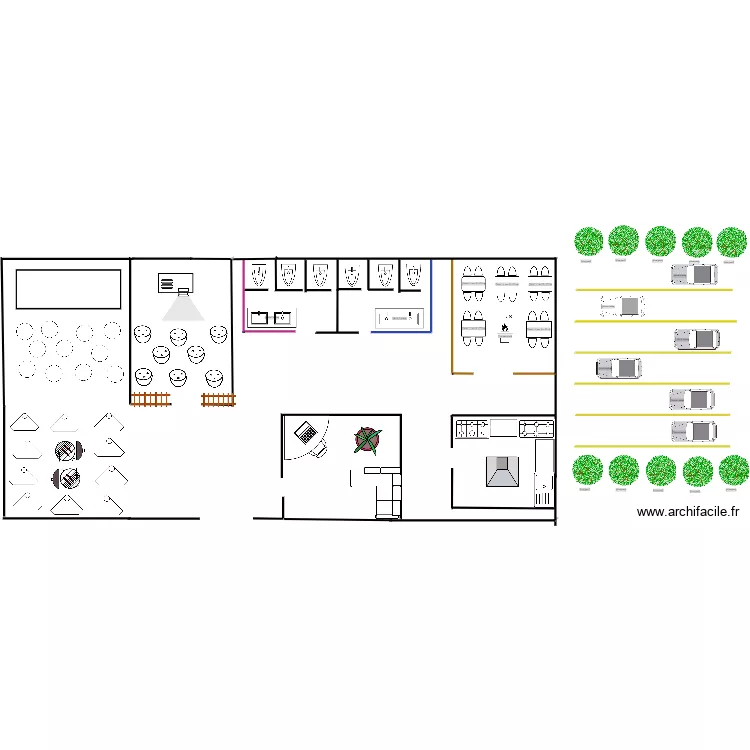 123. Floor plan with 