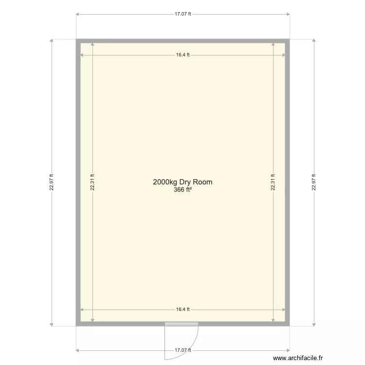 Aust Project. Floor plan with 