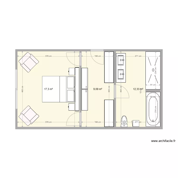 RTCK Lovenest. Floor plan with RTCK Lovenest. Floor plan with