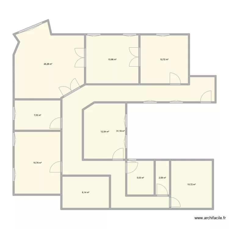 ayala 64 . Floor plan with 