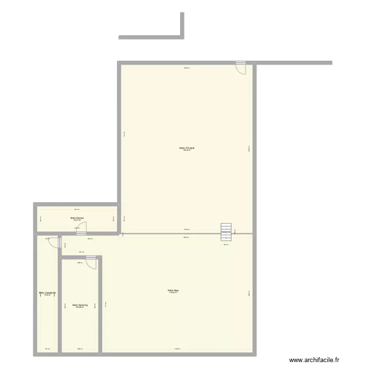Gym Focus. Floor plan with 