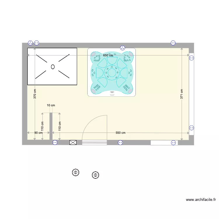 plan. Floor plan with 