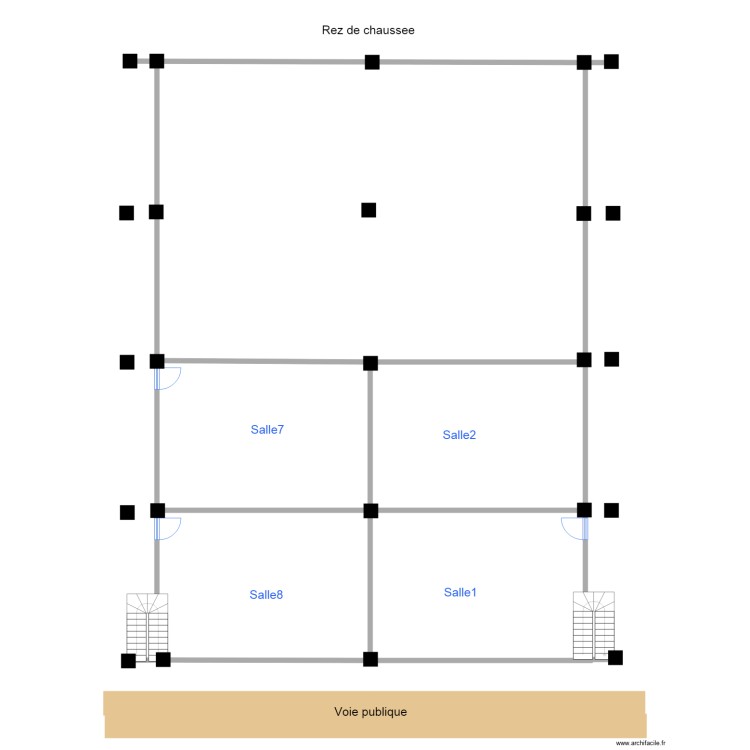 second level. Floor plan with 0 room and 0 m2