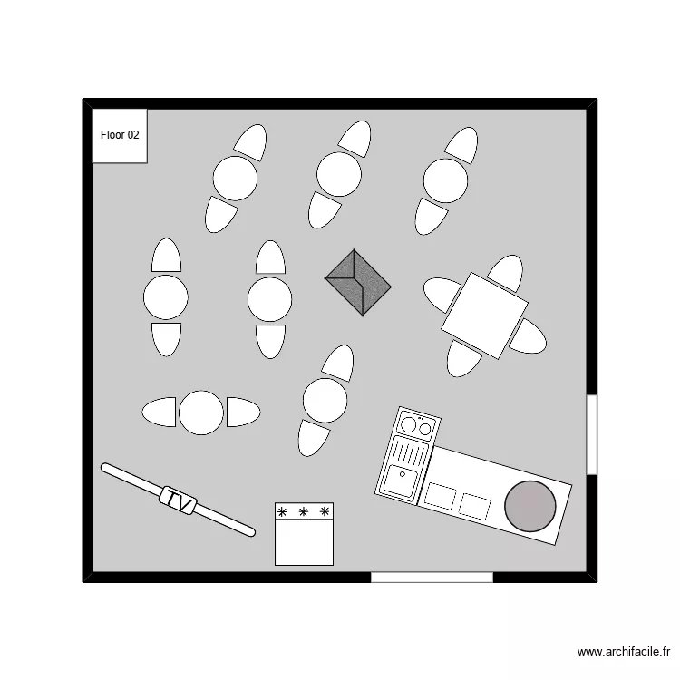 Albouna 03. Floor plan with 
